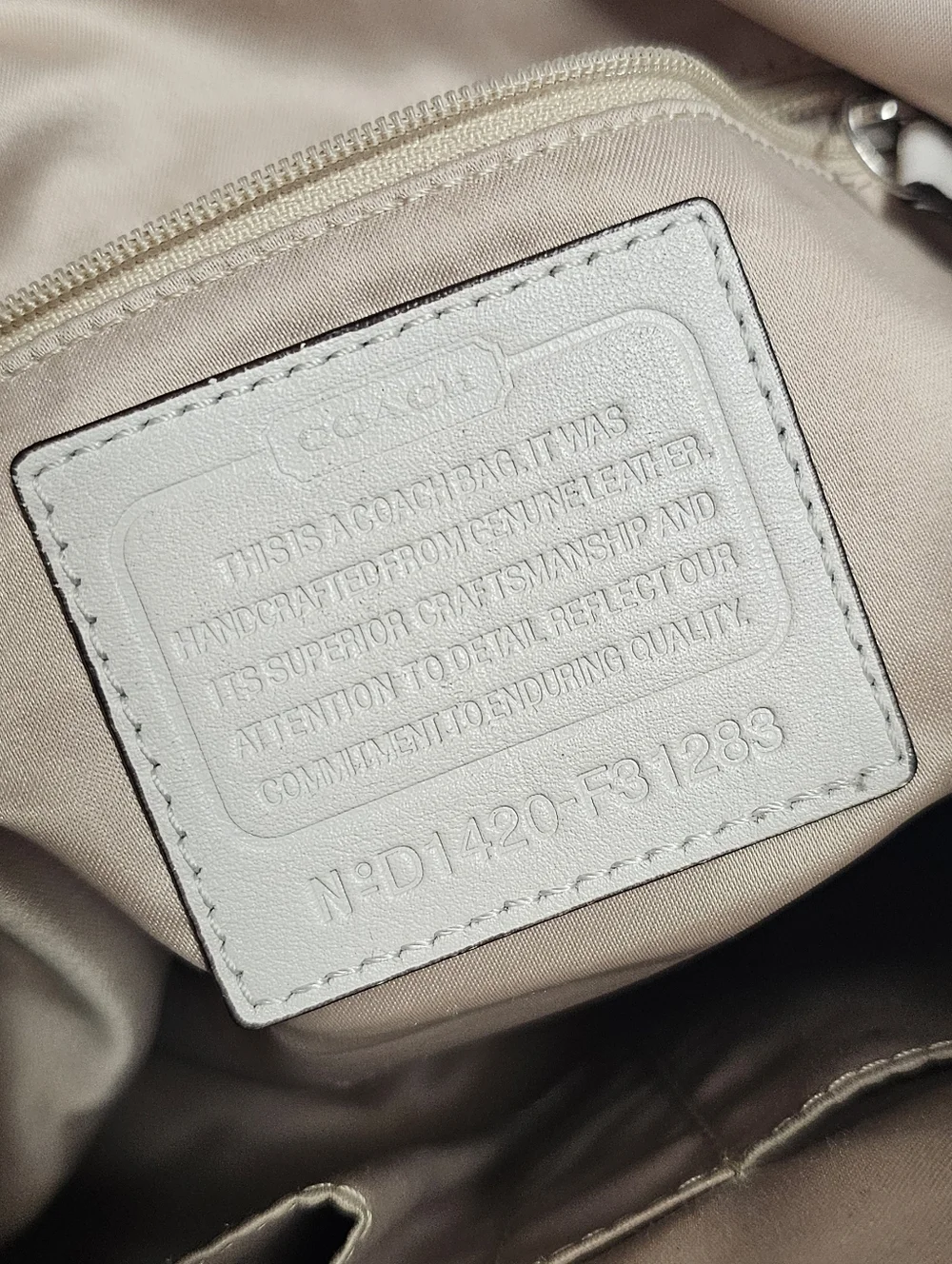 Coach Charlie Python Hobo Handbag - Picture 3 of 6